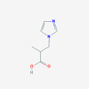 3-(1H-imidazol-1-yl)-2-methylpropanoic acid