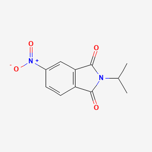 molecular formula C11H10N2O4 B2879188 2-Isopropyl-5-nitroisoindoline-1,3-dione CAS No. 58683-63-9