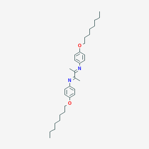 molecular formula C32H48N2O2 B287919 N,N'-Bis[4-(octyloxy)phenyl]-2,3-butanediimine 