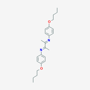 molecular formula C24H32N2O2 B287924 N,N'-Bis(4-butoxyphenyl)-2,3-butanediimine 