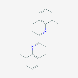 molecular formula C20H24N2 B287926 2,3-Bis(2,6-dimethylphenylimino)butane 
