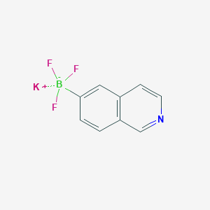 Potassium trifluoro(isoquinolin-6-yl)borate