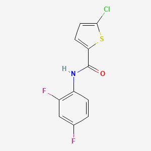 5-chloro-N-(2,4-difluorophenyl)thiophene-2-carboxamide