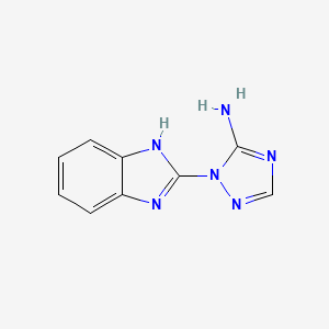 2-(1H-Benzoimidazol-2-YL)-2H-[1,2,4]triazol-3-ylamine