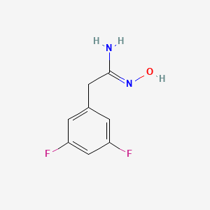 2-(3,5-difluorophenyl)-N'-hydroxyethanimidamide