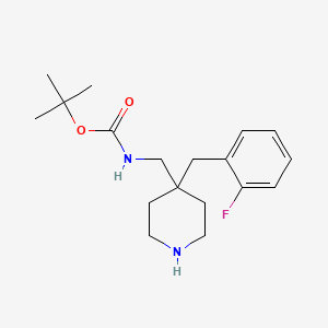 tert-Butyl [4-(2-fluorobenzyl)piperidin-4-yl]methylcarbamate