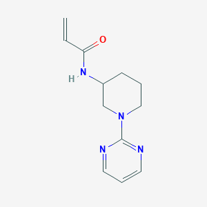 N-[1-(pyrimidin-2-yl)piperidin-3-yl]prop-2-enamide