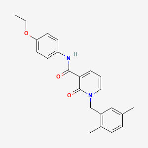 1-(2,5-dimethylbenzyl)-N-(4-ethoxyphenyl)-2-oxo-1,2-dihydropyridine-3-carboxamide