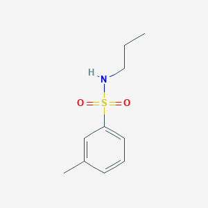 molecular formula C10H15NO2S B2879491 3-methyl-N-propylbenzenesulfonamide CAS No. 749916-61-8