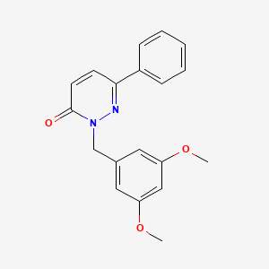 2-(3,5-dimethoxybenzyl)-6-phenylpyridazin-3(2H)-one