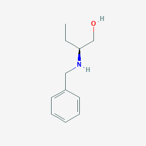 molecular formula C11H17NO B2879520 (S)-2-(benzylamino)butan-1-ol CAS No. 26191-63-9