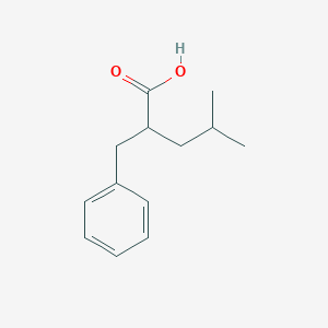 molecular formula C13H18O2 B2879605 2-Benzyl-4-methylpentanoic acid CAS No. 85100-44-3