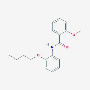 molecular formula C18H21NO3 B2879674 N-(2-butoxyphenyl)-2-methoxybenzamide CAS No. 449166-94-3