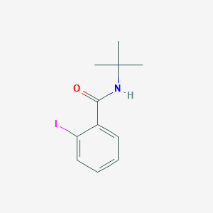 molecular formula C11H14INO B2879677 N-叔丁基-2-碘苯甲酰胺 CAS No. 329003-19-2