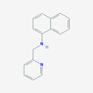 N-(pyridin-2-ylmethyl)naphthalen-1-amine