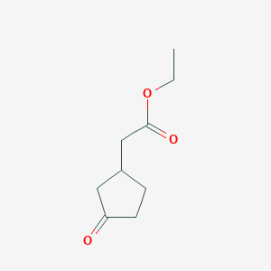 Ethyl 2-(3-oxocyclopentyl)acetate