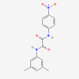 molecular formula C16H15N3O4 B2880005 N1-(3,5-dimethylphenyl)-N2-(4-nitrophenyl)oxalamide CAS No. 899974-33-5
