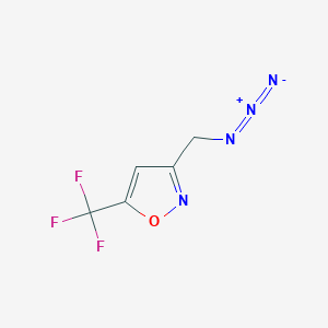 B2880031 3-(Azidomethyl)-5-(trifluoromethyl)isoxazole CAS No. 1364678-06-7