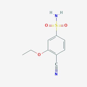 4-Cyano-3-ethoxybenzenesulfonamide