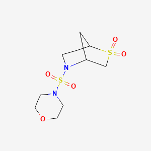 5-(Morpholinosulfonyl)-2-thia-5-azabicyclo[2.2.1]heptane 2,2-dioxide