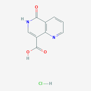 5-Oxo-6H-1,6-naphthyridine-8-carboxylic acid;hydrochloride