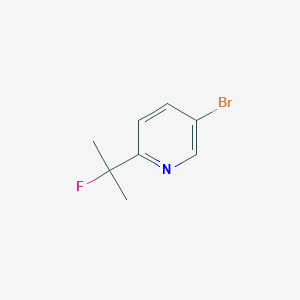 5-Bromo-2-(2-fluoro-2-propyl)pyridine