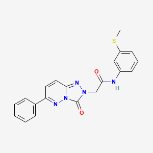 N-(3-(methylthio)phenyl)-2-(3-oxo-6-phenyl-[1,2,4]triazolo[4,3-b]pyridazin-2(3H)-yl)acetamide