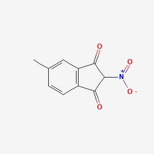 5-methyl-2-nitro-2,3-dihydro-1H-indene-1,3-dione