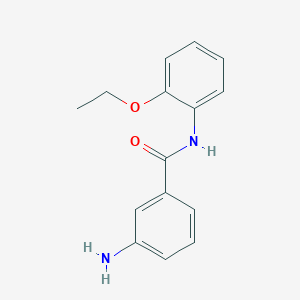 molecular formula C15H16N2O2 B2880326 3-amino-N-(2-ethoxyphenyl)benzamide CAS No. 402596-34-3