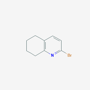 molecular formula C9H10BrN B2880372 2-Bromo-5,6,7,8-tetrahydroquinoline CAS No. 71308-91-3