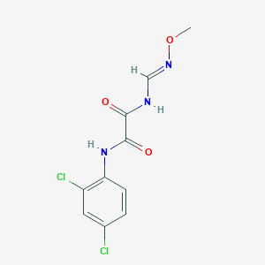 N~1~-(2,4-dichlorophenyl)-N~2~-[(methoxyimino)methyl]ethanediamide