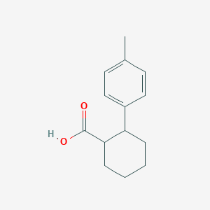2-(4-Methylphenyl)cyclohexane-1-carboxylic acid