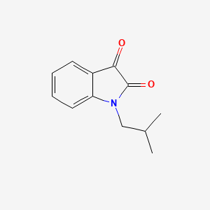 molecular formula C12H13NO2 B2880485 1-Isobutyl-1H-indole-2,3-dione CAS No. 78846-77-2