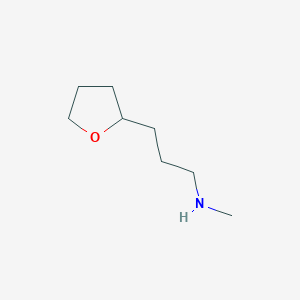 N-Methyl-3-(tetrahydrofuran-2-yl)propan-1-amine
