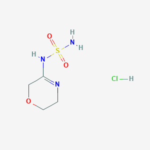 N-[(3Z)-morpholin-3-ylidene]aminosulfonamide hydrochloride