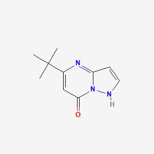 molecular formula C10H13N3O B2880597 5-Tert-butylpyrazolo[1,5-A]pyrimidin-7-OL CAS No. 874765-22-7