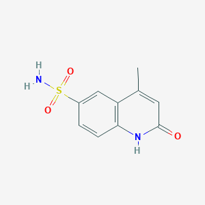 molecular formula C10H10N2O3S B2880660 4-甲基-2-氧代-1,2-二氢喹啉-6-磺酰胺 CAS No. 855766-74-4