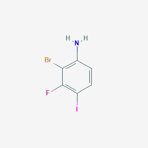 2-Bromo-3-fluoro-4-iodoaniline
