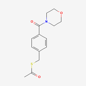 S-4-(morpholine-4-carbonyl)benzyl ethanethioate