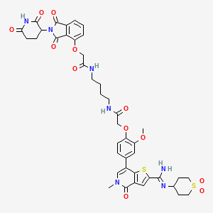 molecular formula C42H45N7O12S2 B2880809 PROTAC BRD9 Degrader-1 CAS No. 2097971-01-0
