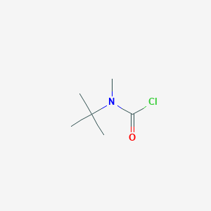 molecular formula C6H12ClNO B2880913 N-tert-butyl-N-methylcarbamoyl chloride CAS No. 896103-65-4