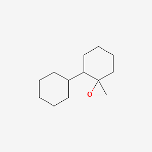 molecular formula C13H22O B2880944 4-Cyclohexyl-1-oxaspiro[2.5]octane CAS No. 2248395-61-9
