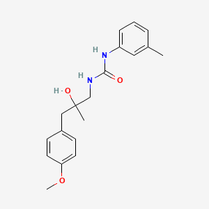 1-(2-Hydroxy-3-(4-methoxyphenyl)-2-methylpropyl)-3-(m-tolyl)urea