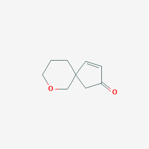 molecular formula C9H12O2 B2881160 7-Oxaspiro[4.5]dec-3-en-2-one CAS No. 2378503-47-8