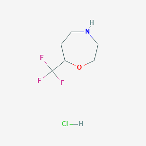 7-(Trifluoromethyl)-1,4-oxazepane hydrochloride