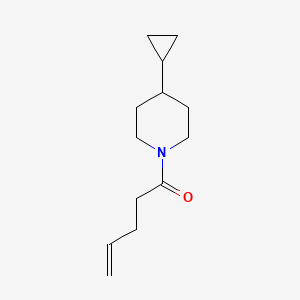 1-(4-Cyclopropylpiperidin-1-yl)pent-4-en-1-one