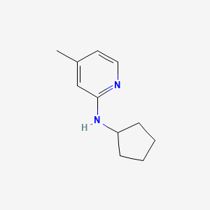 N-cyclopentyl-4-methylpyridin-2-amine
