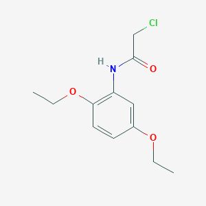 molecular formula C12H16ClNO3 B2881208 2-chloro-N-(2,5-diethoxyphenyl)acetamide CAS No. 401577-73-9