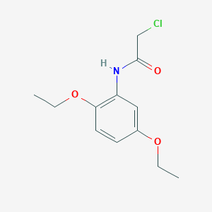 molecular formula C12H16ClNO3 B2881208 2-氯-N-(2,5-二乙氧基苯基)乙酰胺 CAS No. 401577-73-9