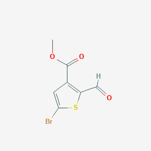 Methyl 5-bromo-2-formylthiophene-3-carboxylate